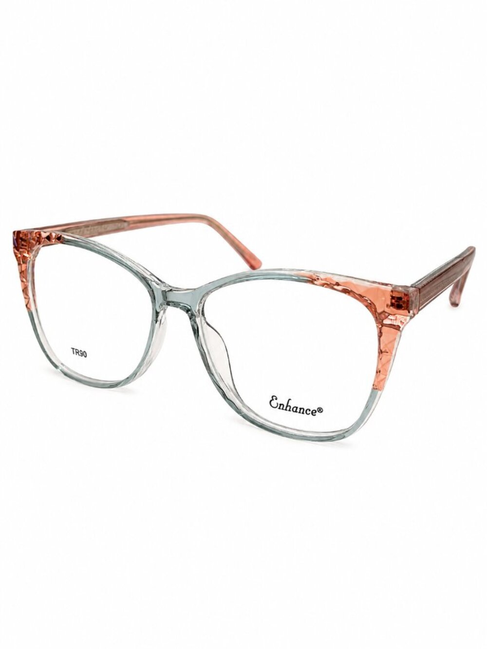 Enhance EN4353 Pink/Sky 55-17-143 Eyeglass Frames